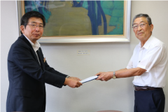 高知県地域福祉部へ寄贈